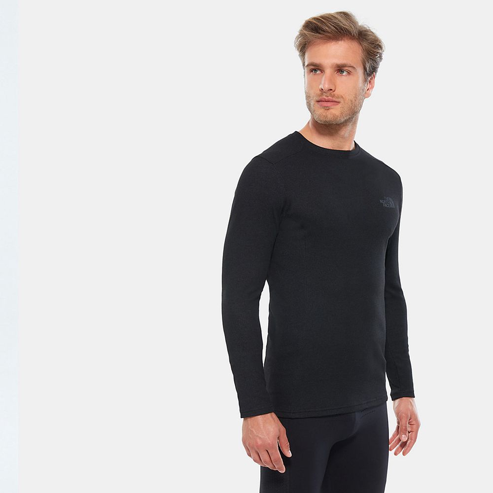 The North Face Long Sleeve Mens Australia - The North Face Easy Black Skiing And Snowboarding (KFC-3